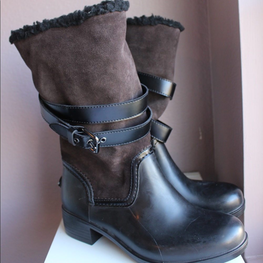 Coach Zena Suede Boots Gem